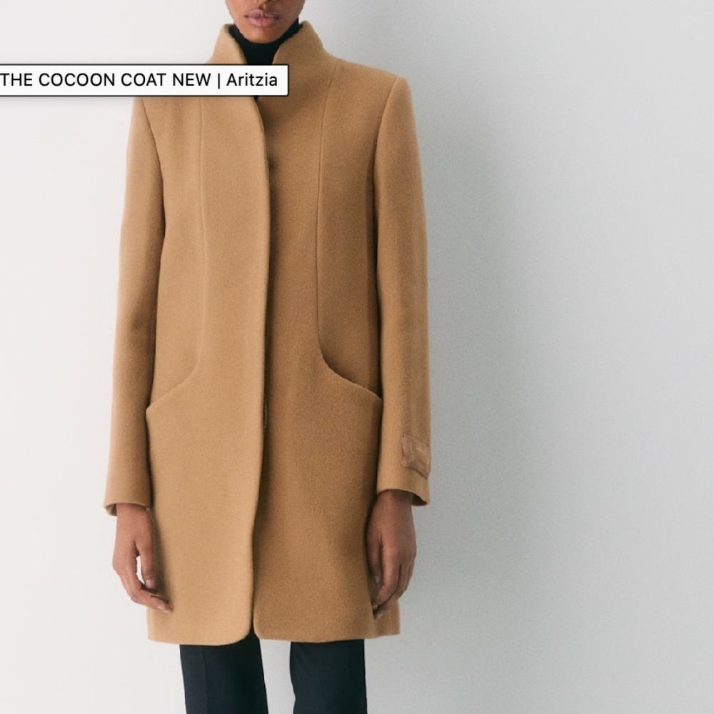 Wilfred Aritzia The Cocoon Coat New - Wool currently still on Aritzia